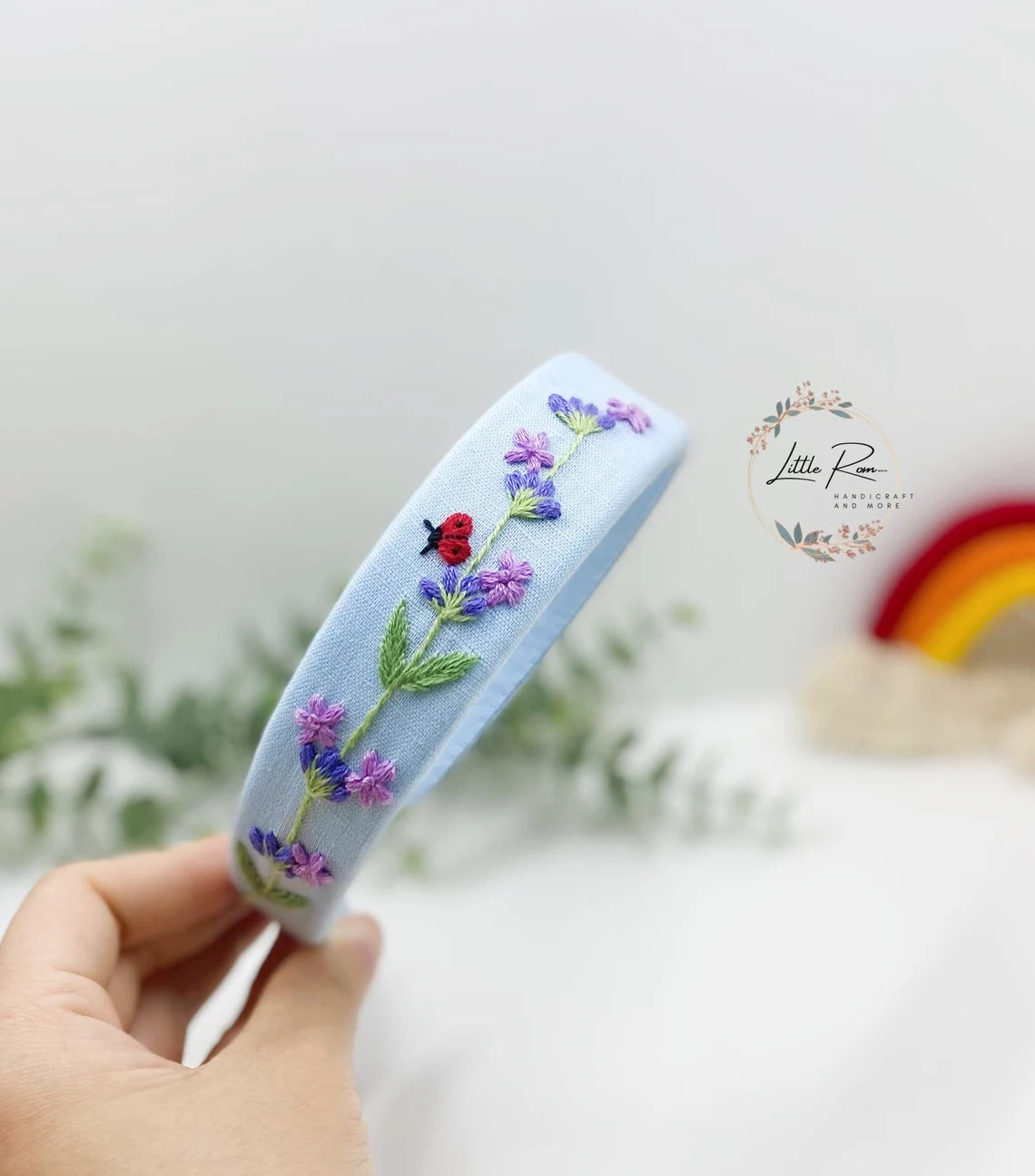 Hand-embroidered Floral Headbands | Scent of Summer Collection 1