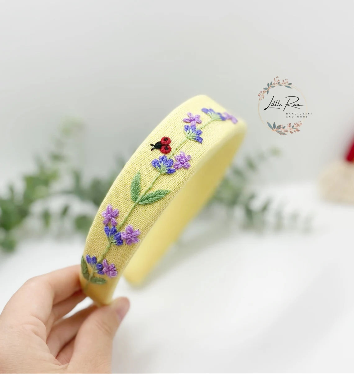 Hand-embroidered Floral Headbands | Scent of Summer Collection 1