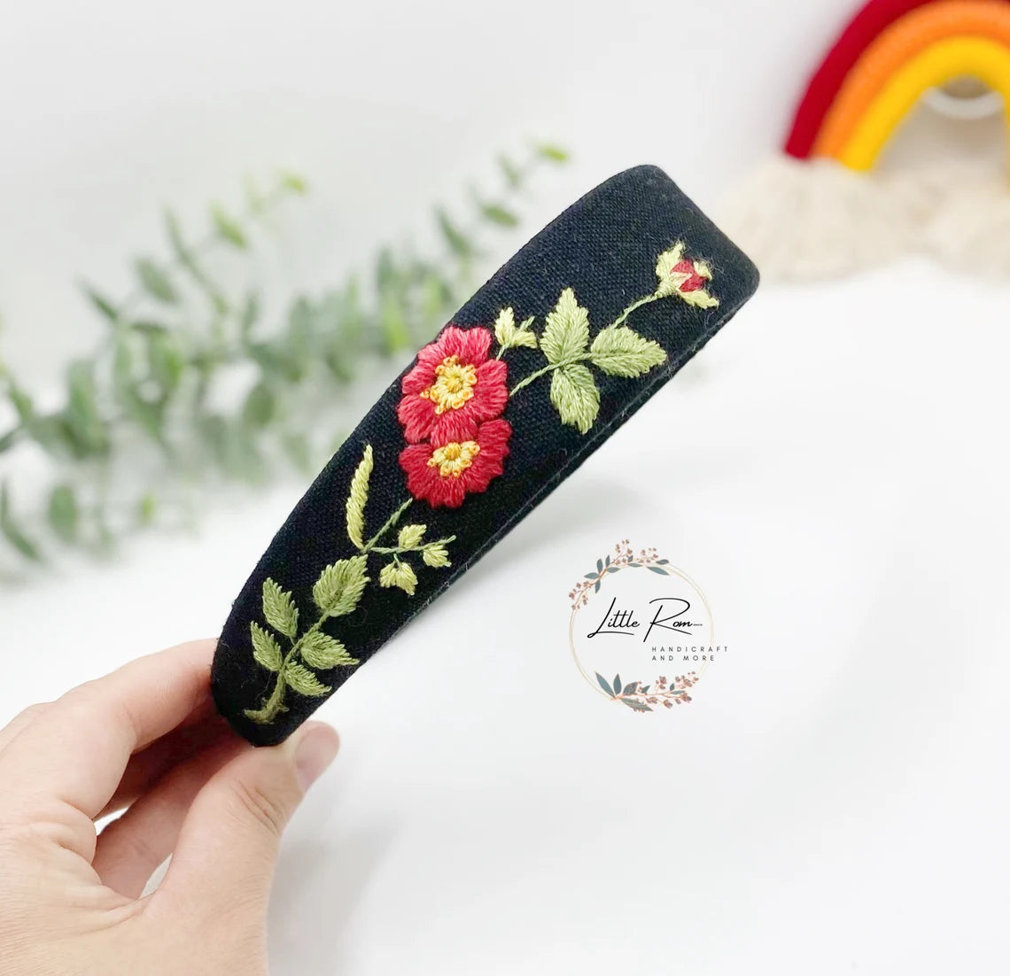 Hand-embroidered Headbands | Floral Designs | Collection 2