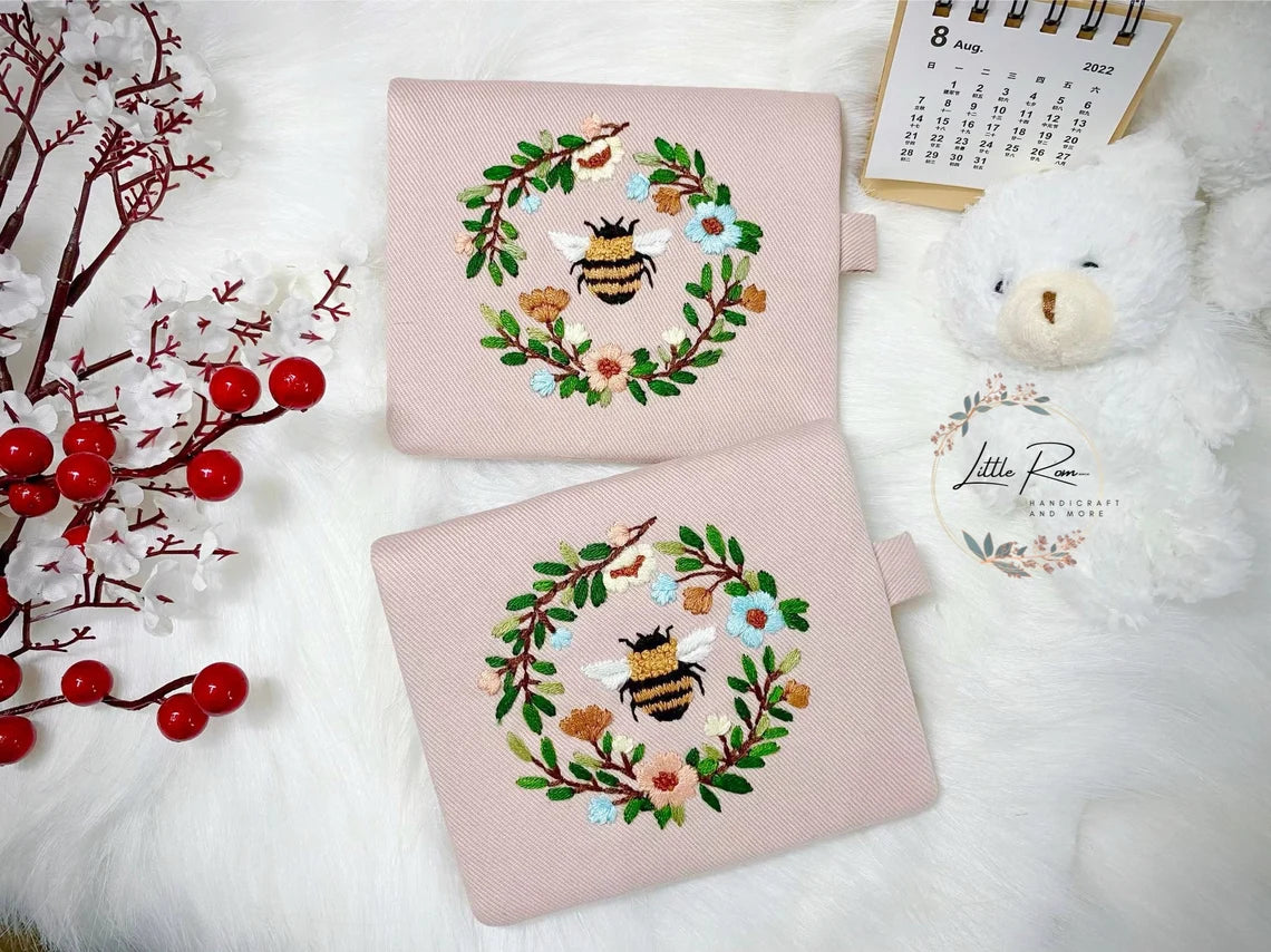 Hand-embroidered Wallets | Mimosa Collection
