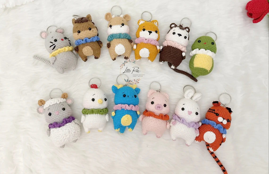 Super Cute Animals Keychains