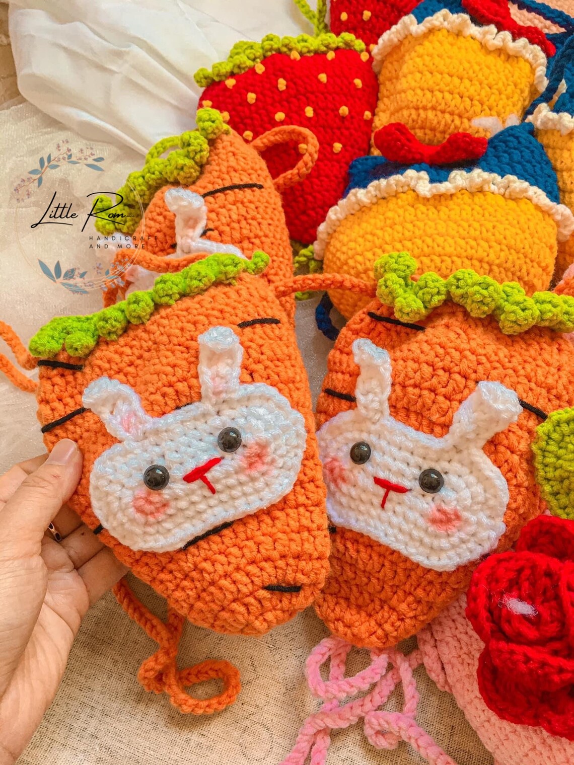 Handmade Mini Crossbody Bags for Kids