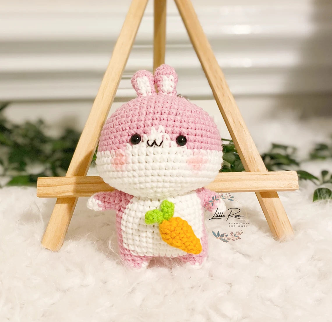 Crochet Cute Bunny Keychains