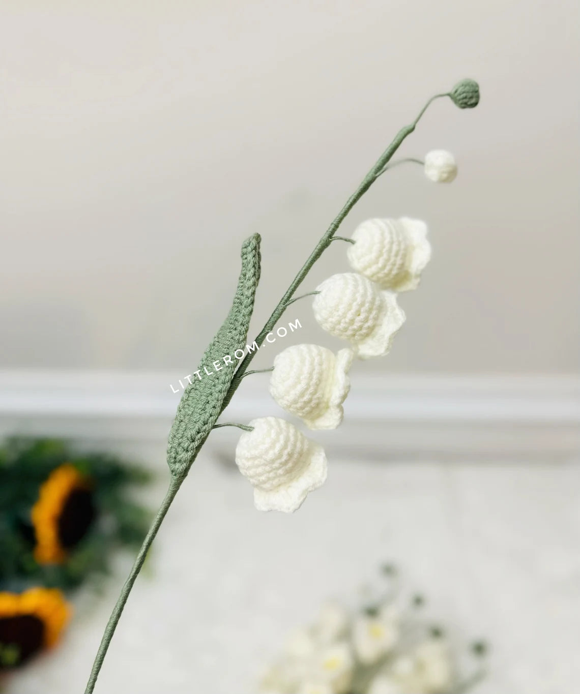 Crochet Bellflowers/Lilies of the Valley