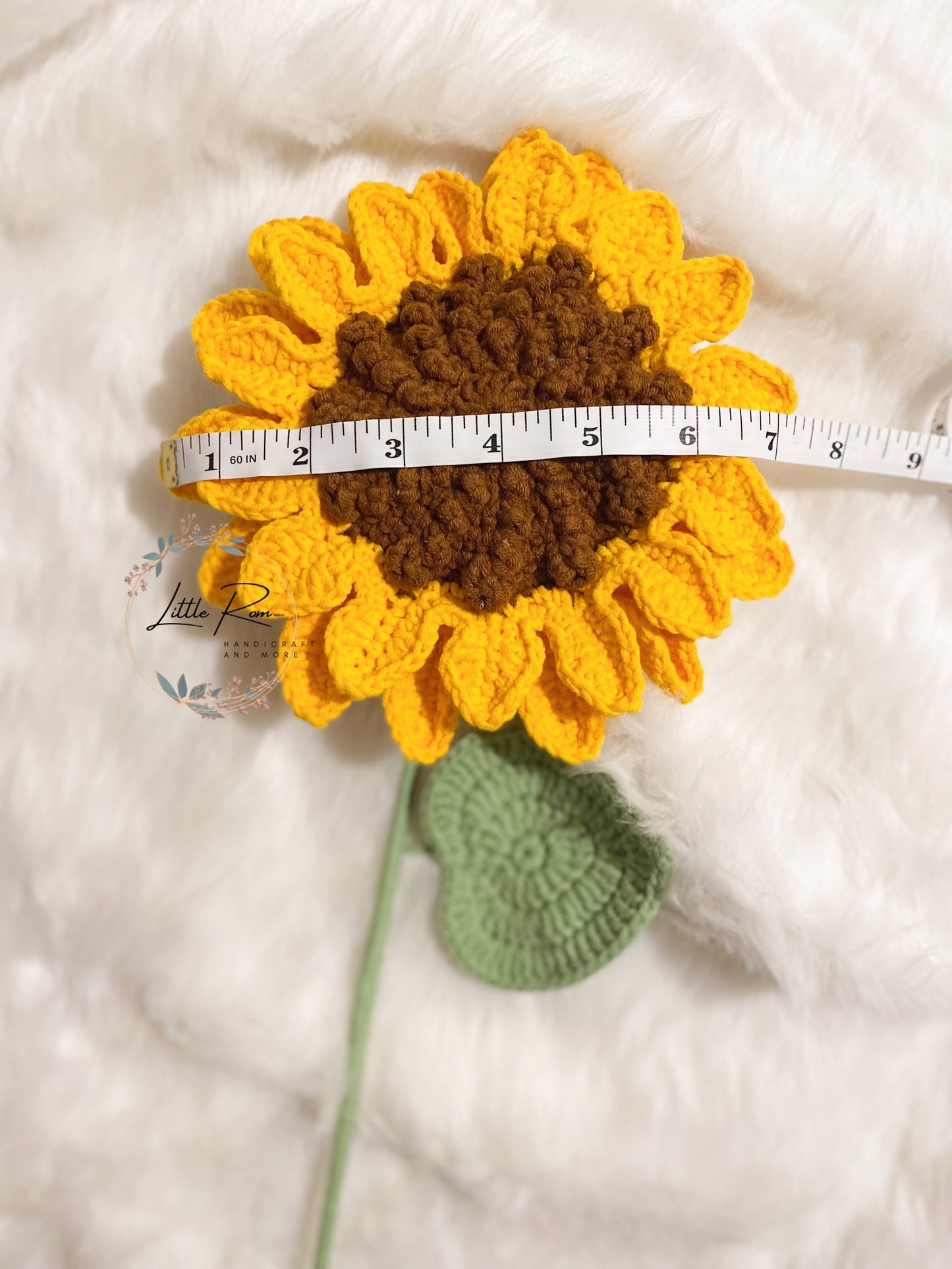 Crochet Giant Sunflowers