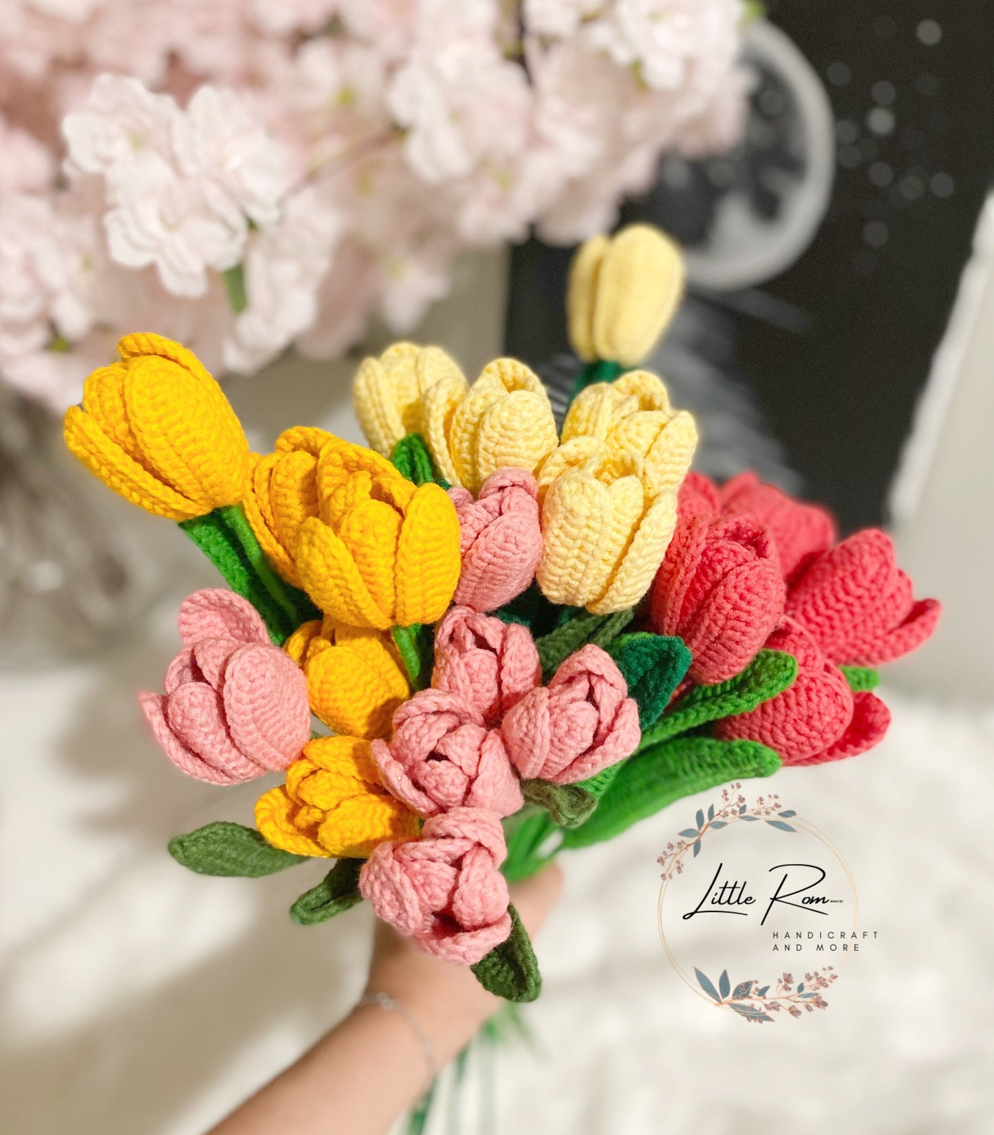 Handmade Crochet Tulips | Collection 2