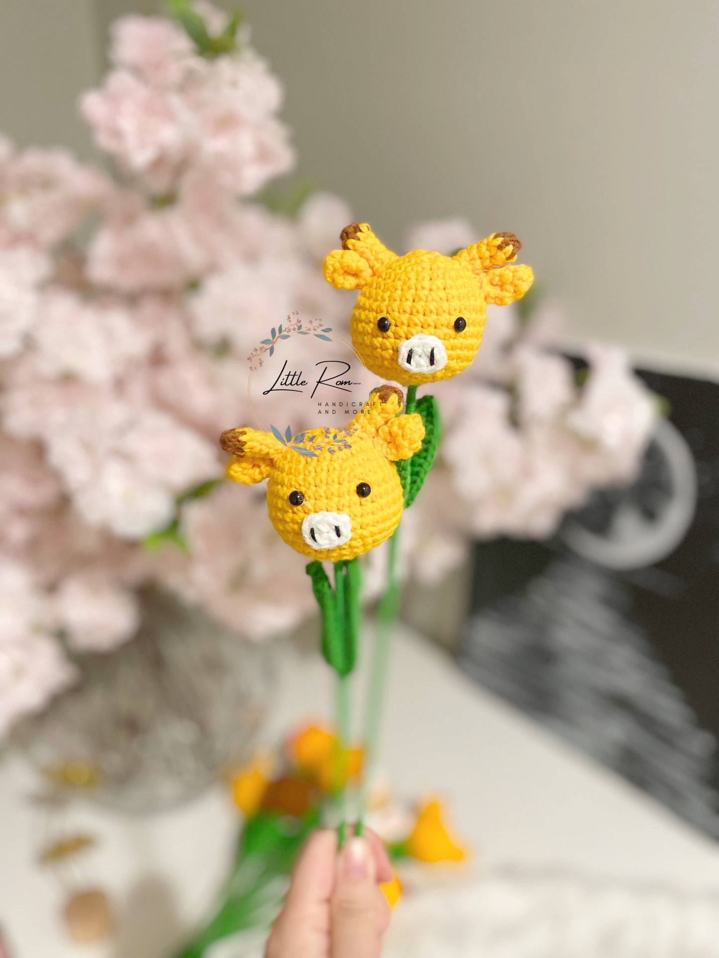 Crochet Animal Flowers