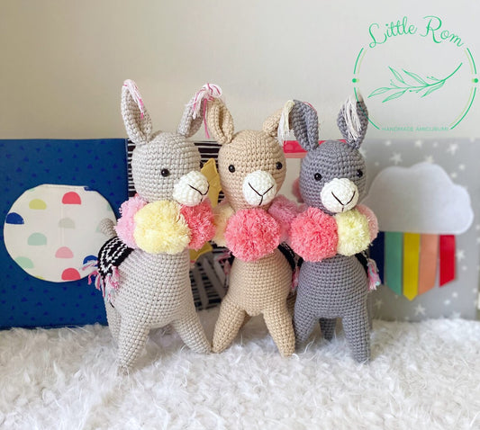 Crochet Llama | Carl, Riley, Pearl