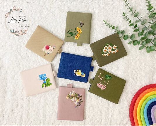 Hand-embroidered Wallets | Mimosa Collection