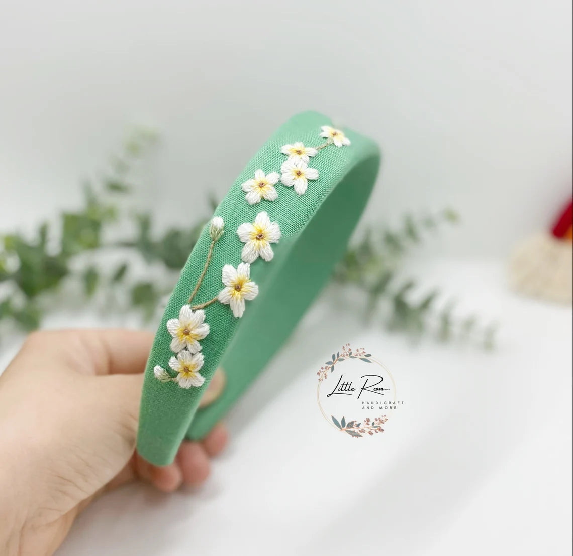 Hand-embroidered Floral Headbands | Scent of Summer Collection 1