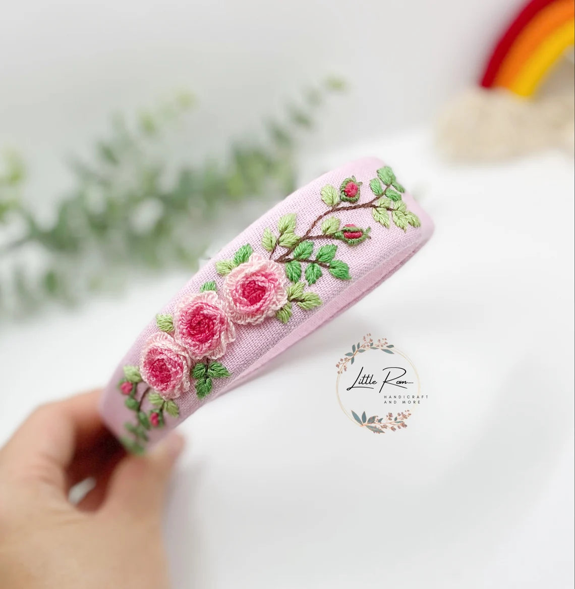 Hand-embroidered Headbands | Floral Designs | Collection 2