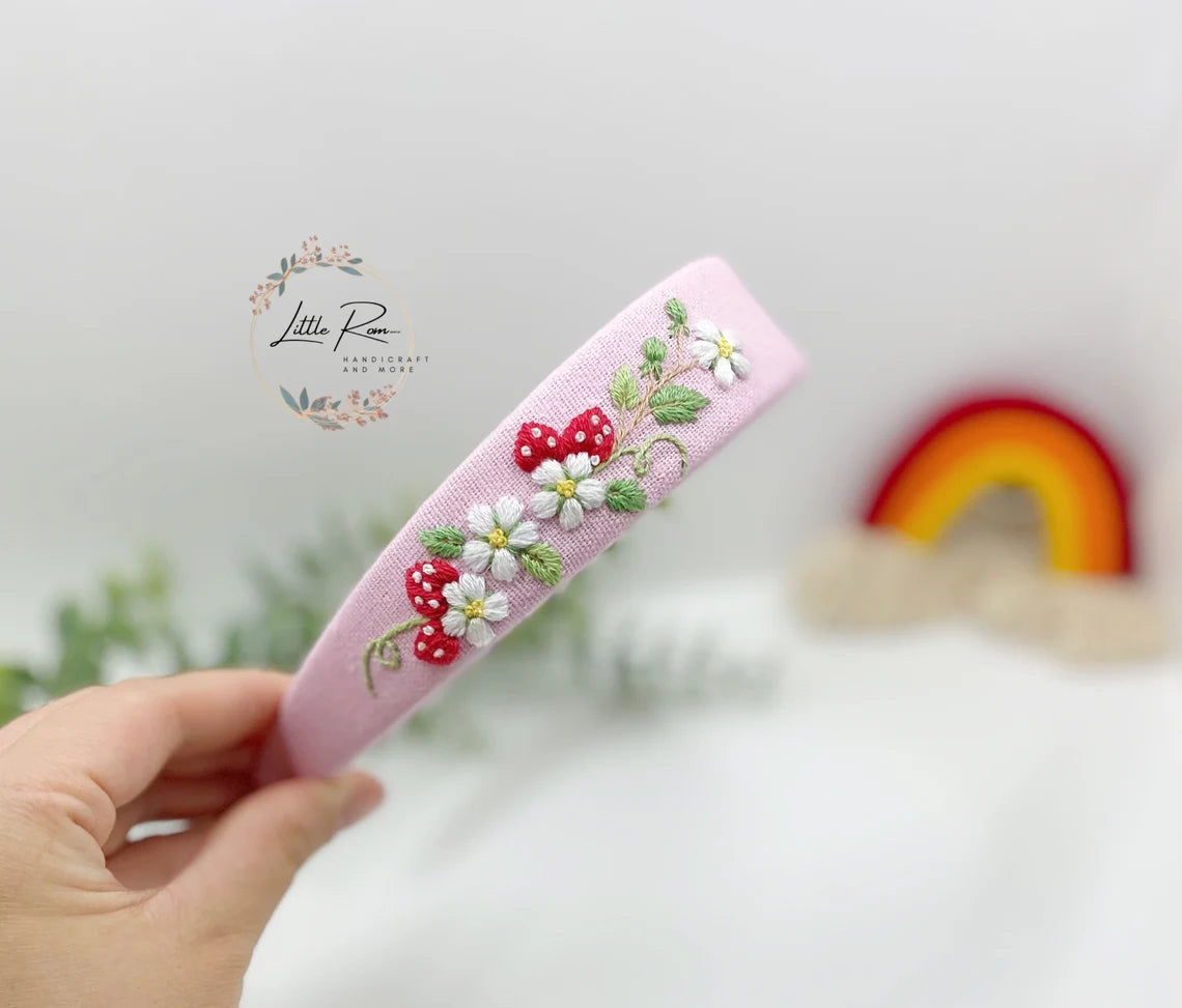 Hand-embroidered Headbands | Floral Designs | Collection 2