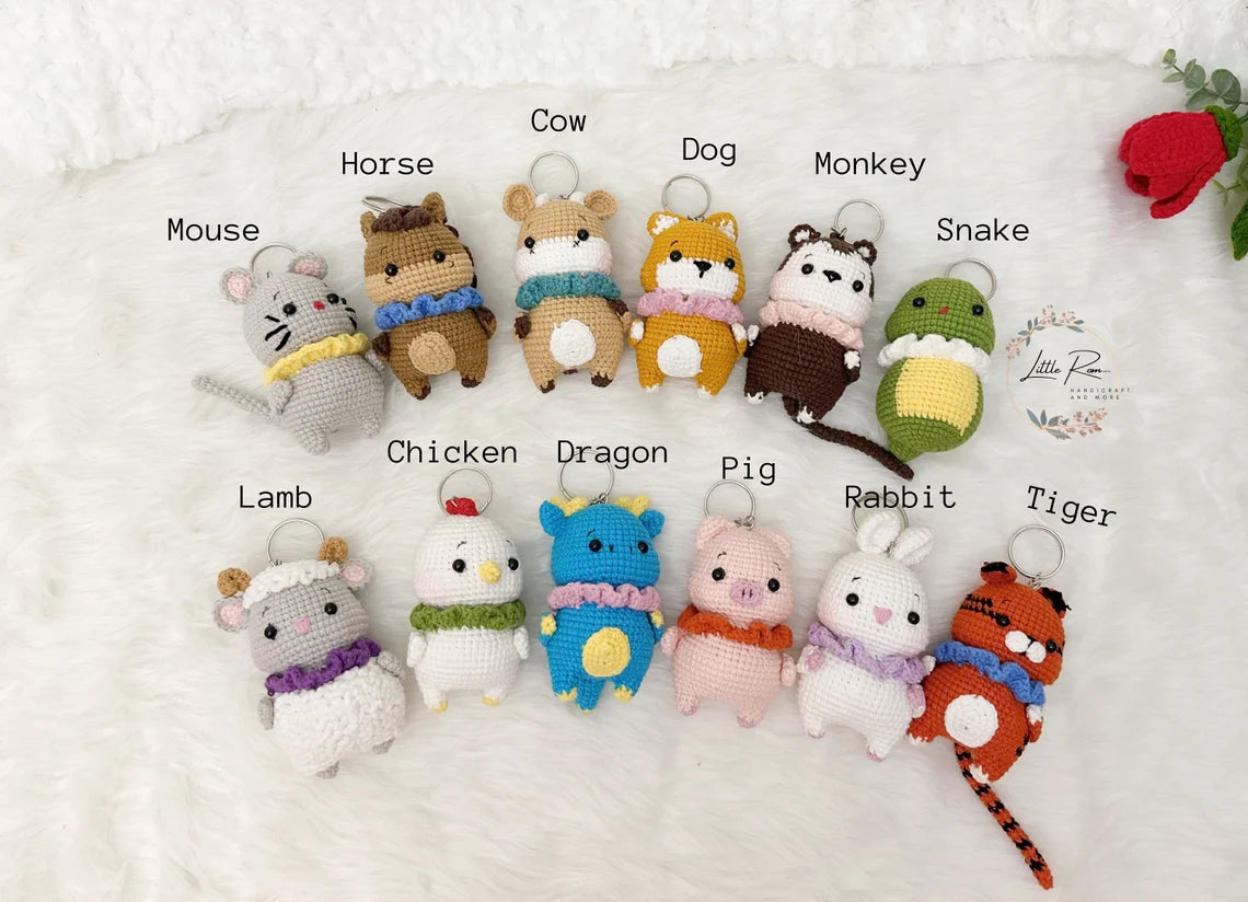 Super Cute Animals Keychains