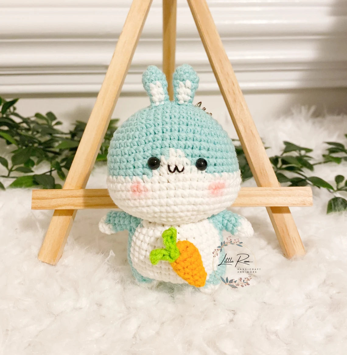 Crochet Cute Bunny Keychains