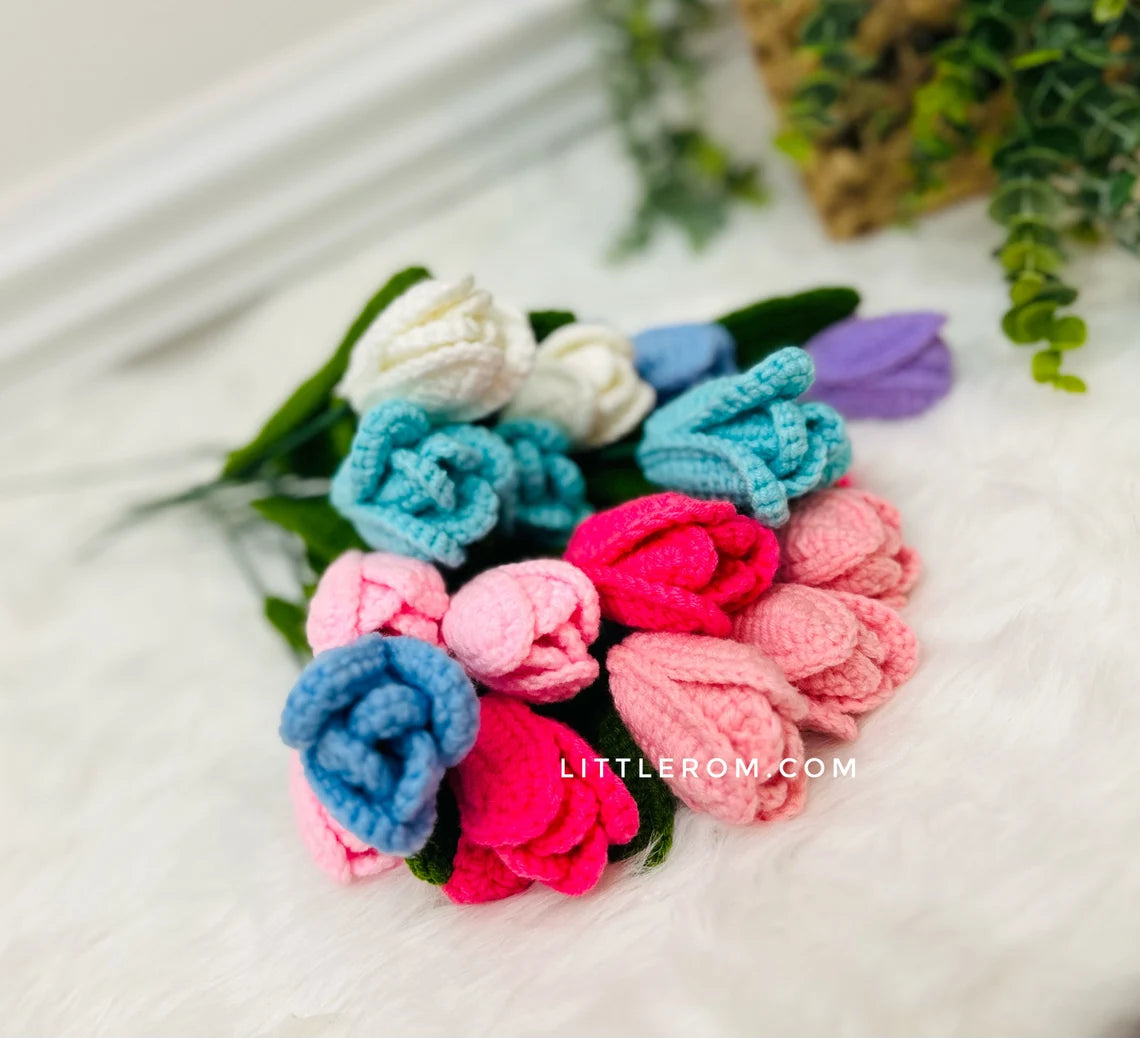 Handmade Crochet Tulips | Collection 1