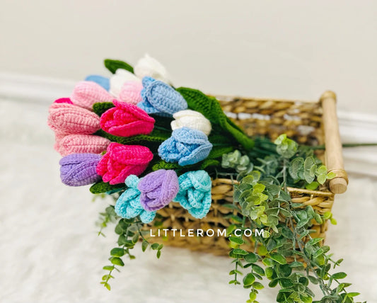 Handmade Crochet Tulips | Collection 1
