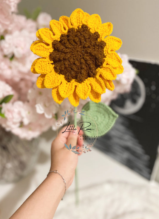 Crochet Giant Sunflowers