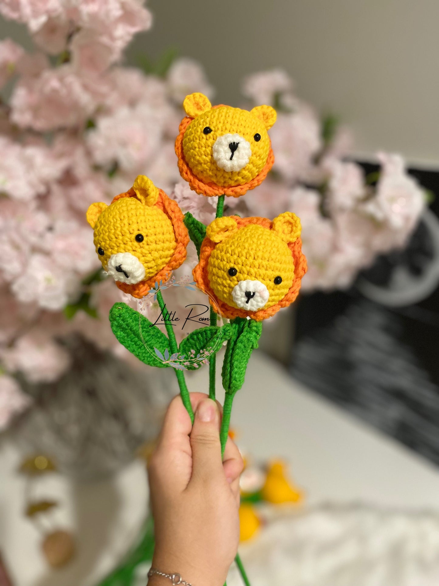 Crochet Animal Flowers