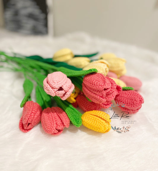 Handmade Crochet Tulips | Collection 2